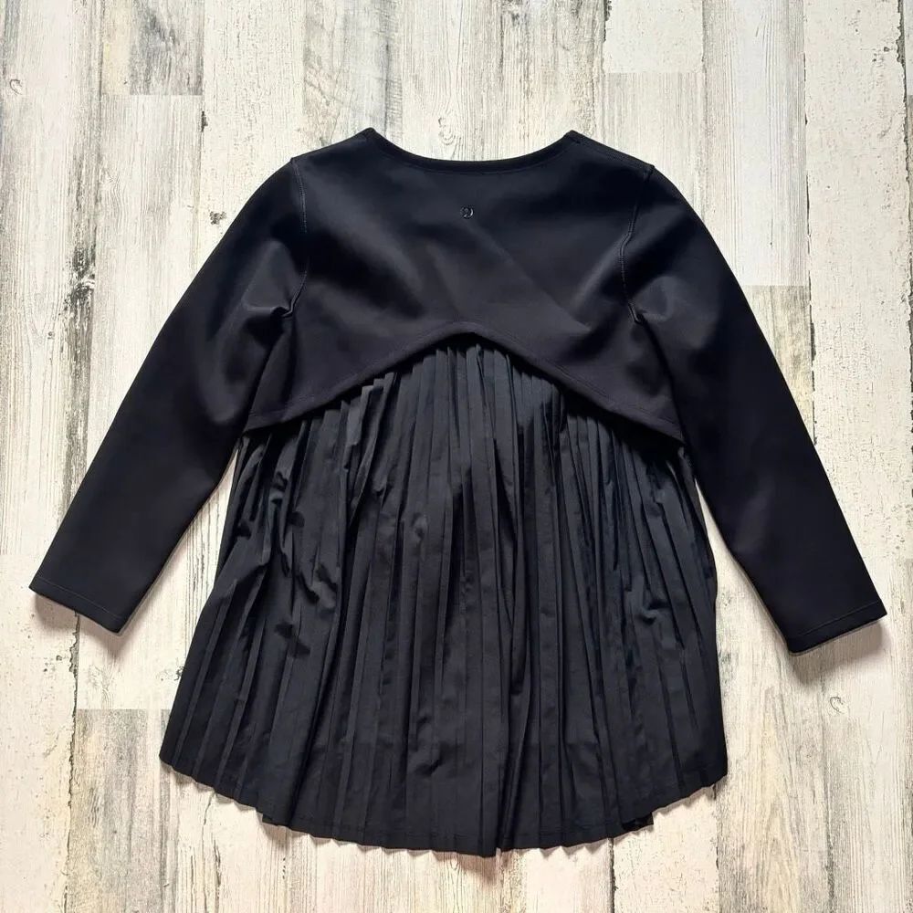 Lululemon Pleat On Long Sleeve Top Size S